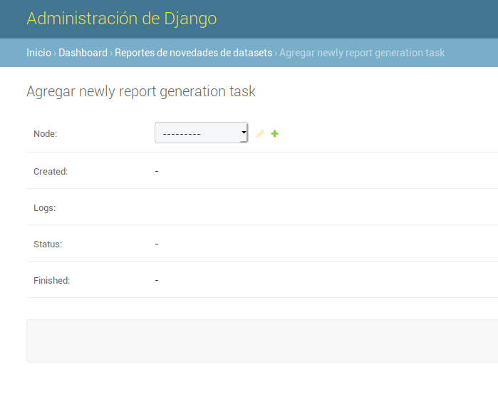 Newly Report Generation Task
