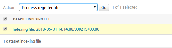 Process Node register file list