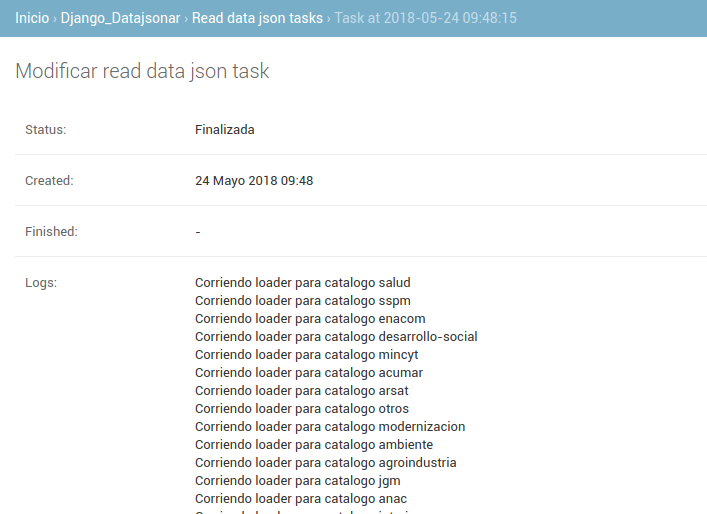 Read DataJson Task